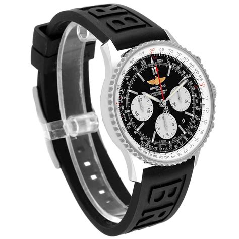 breitling navitimer rubber strap.